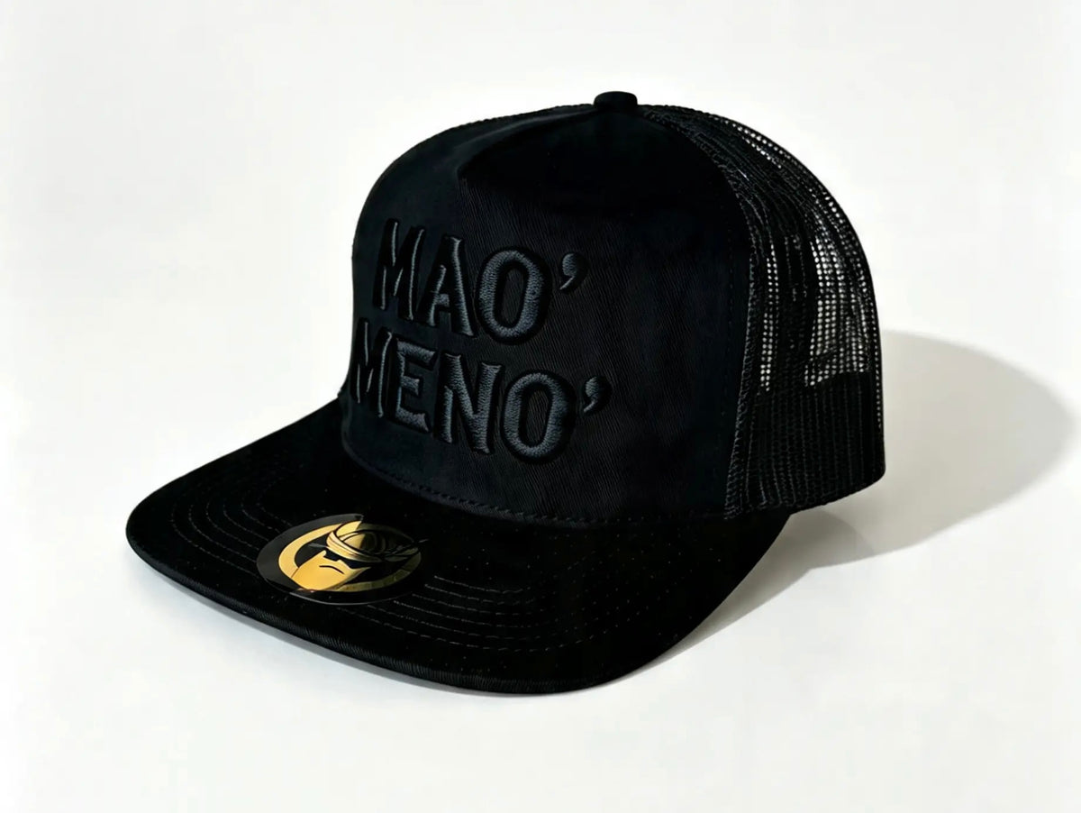 MAO' MENO' BLACKED OUT Flatbill
