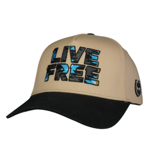 Vikingo Tribe "LIVE FREE" - Snapback Cap