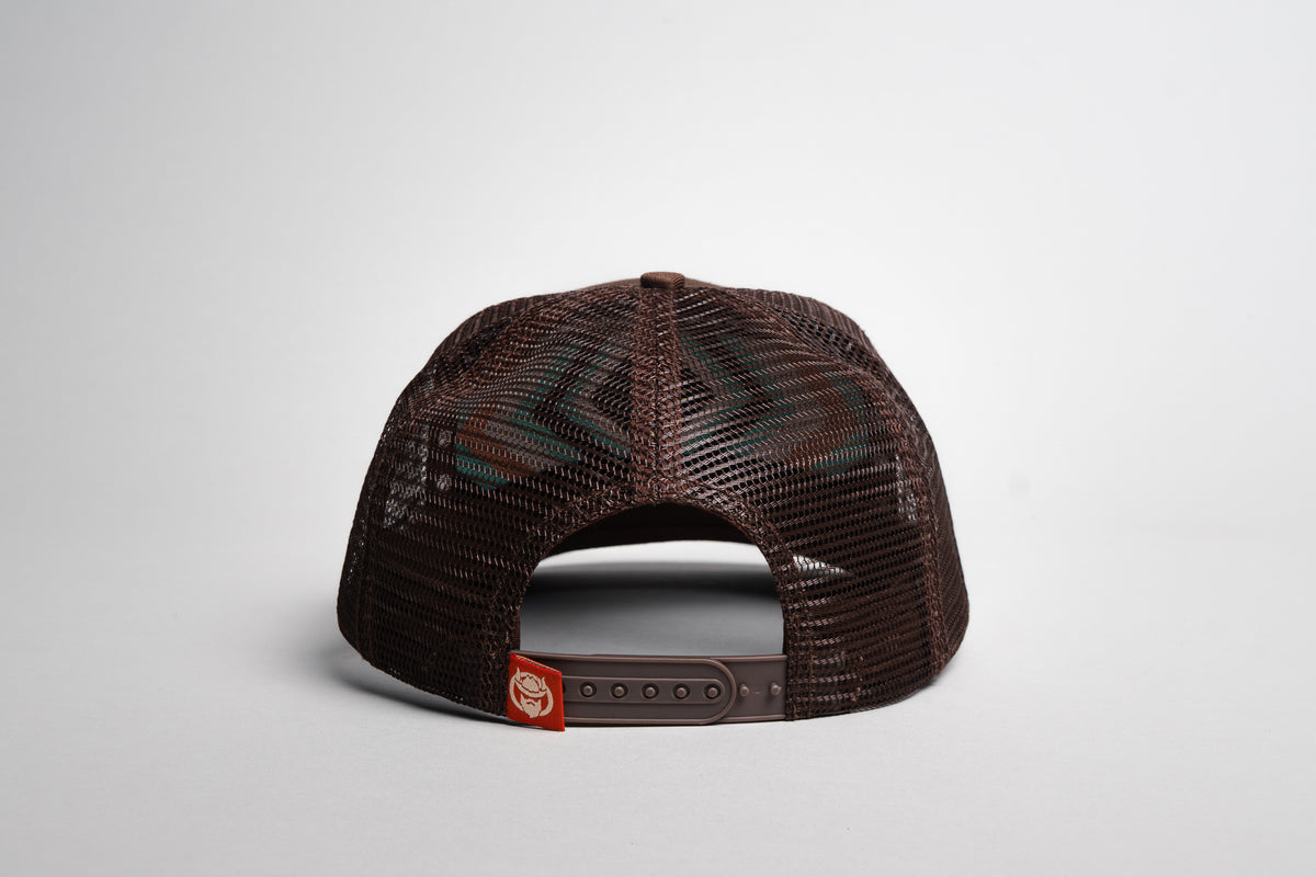 El Vikingo Turquoise Tribal Print Cap