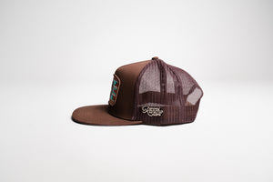 El Vikingo Turquoise Tribal Patch Cap
