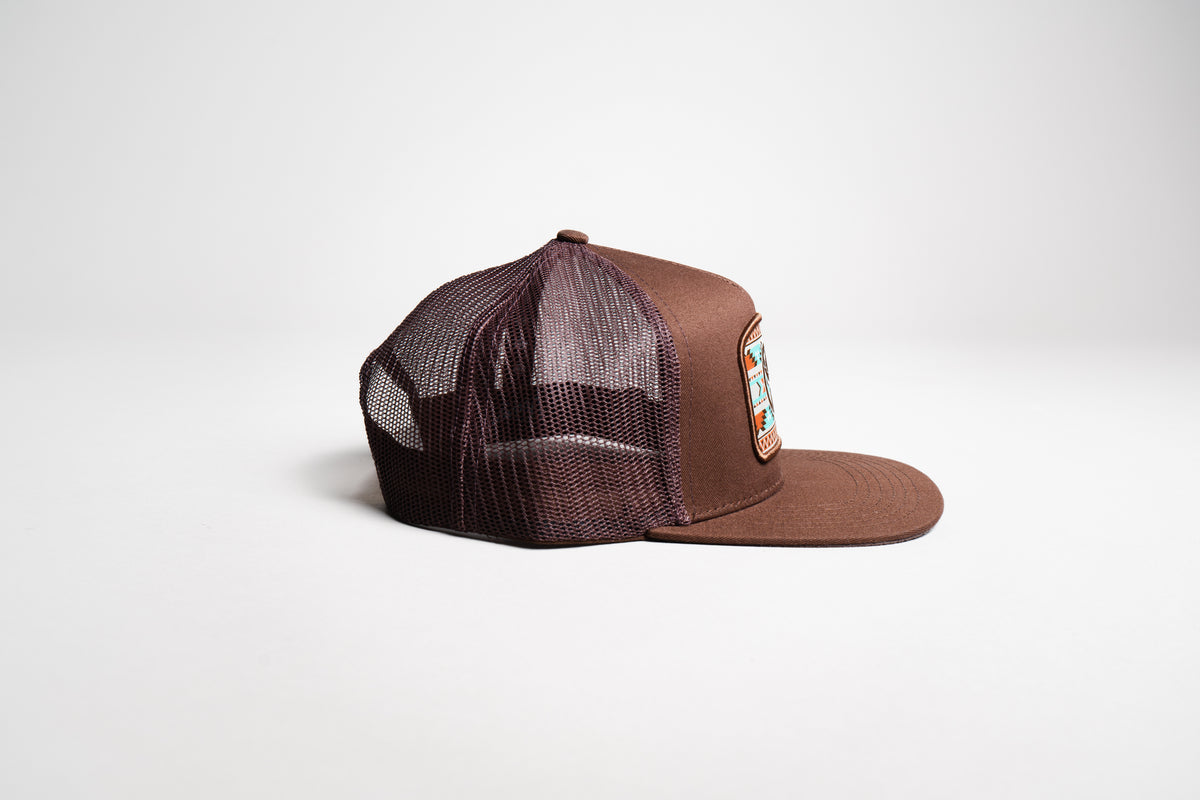 El Vikingo Turquoise Tribal Patch Cap