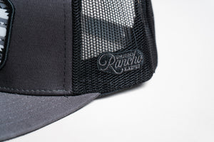 El Vikingo Charcoal Tribal Patch Cap