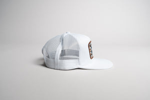 White Mao' Meno' Tribal Patch Cap