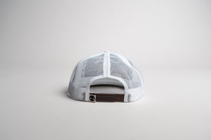 White Mao' Meno' Tribal Patch Cap