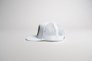 White Mao' Meno' Tribal Patch Cap