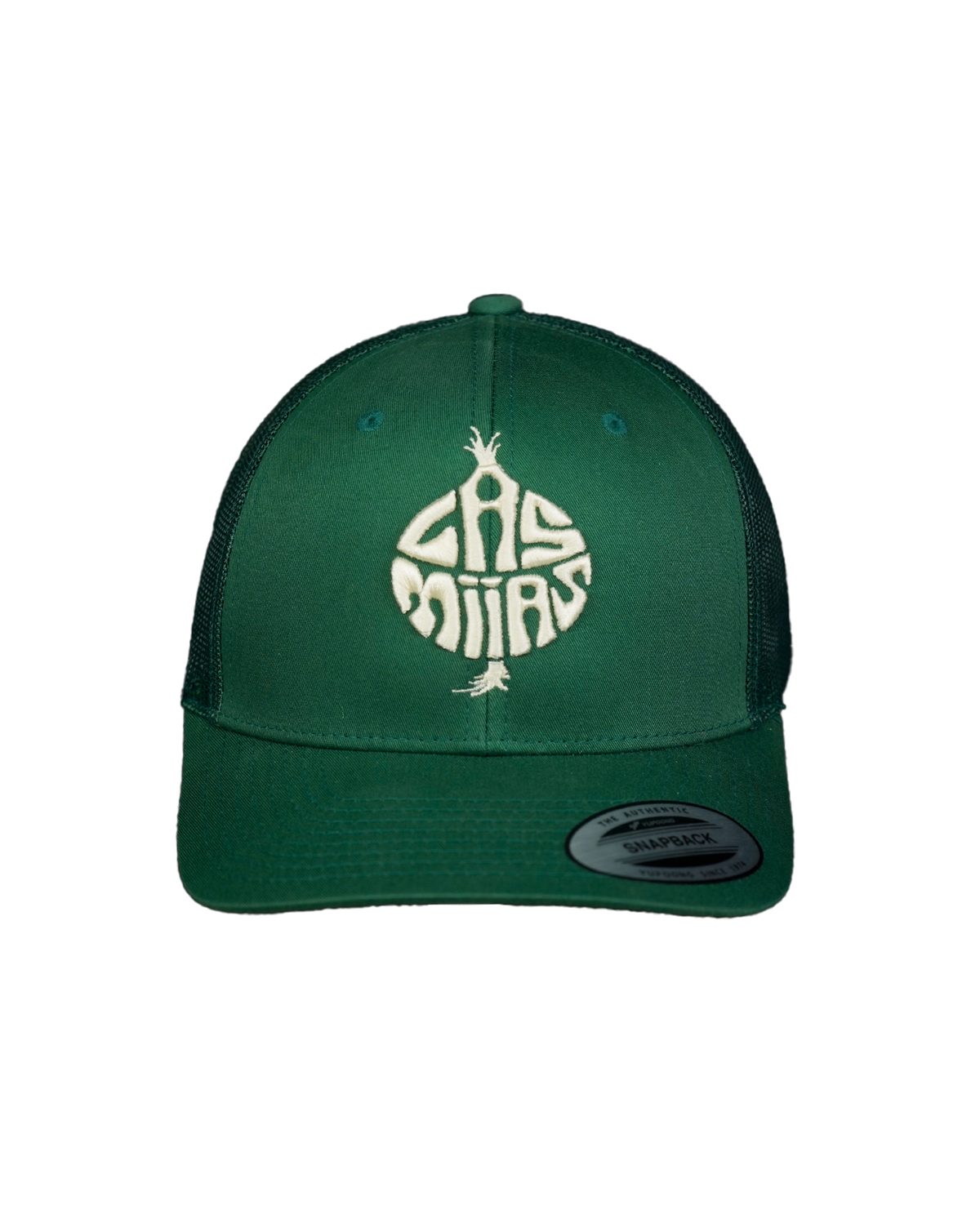 Las Mijas Trucker Hat (Forest Green) - Curved Bill