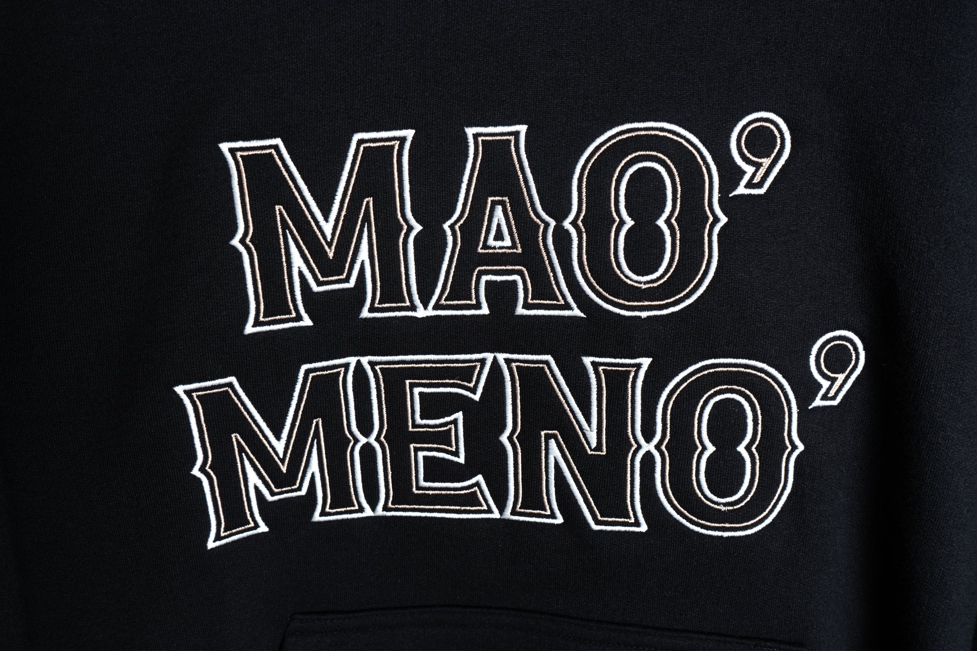 Mao' Meno' Outline Beanie