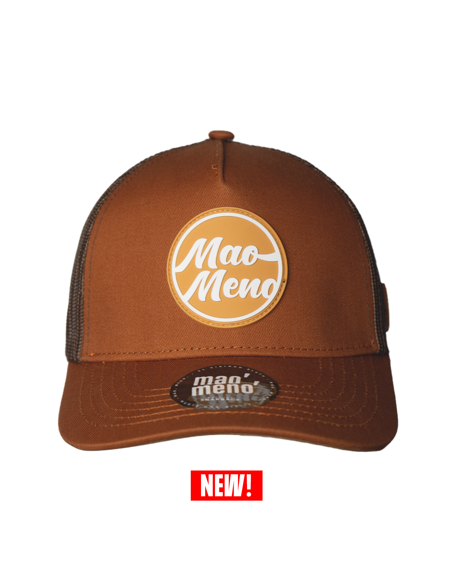 NEW! Mao' Meno' Trucker Hat (Caramel) - El Vikingo Shop