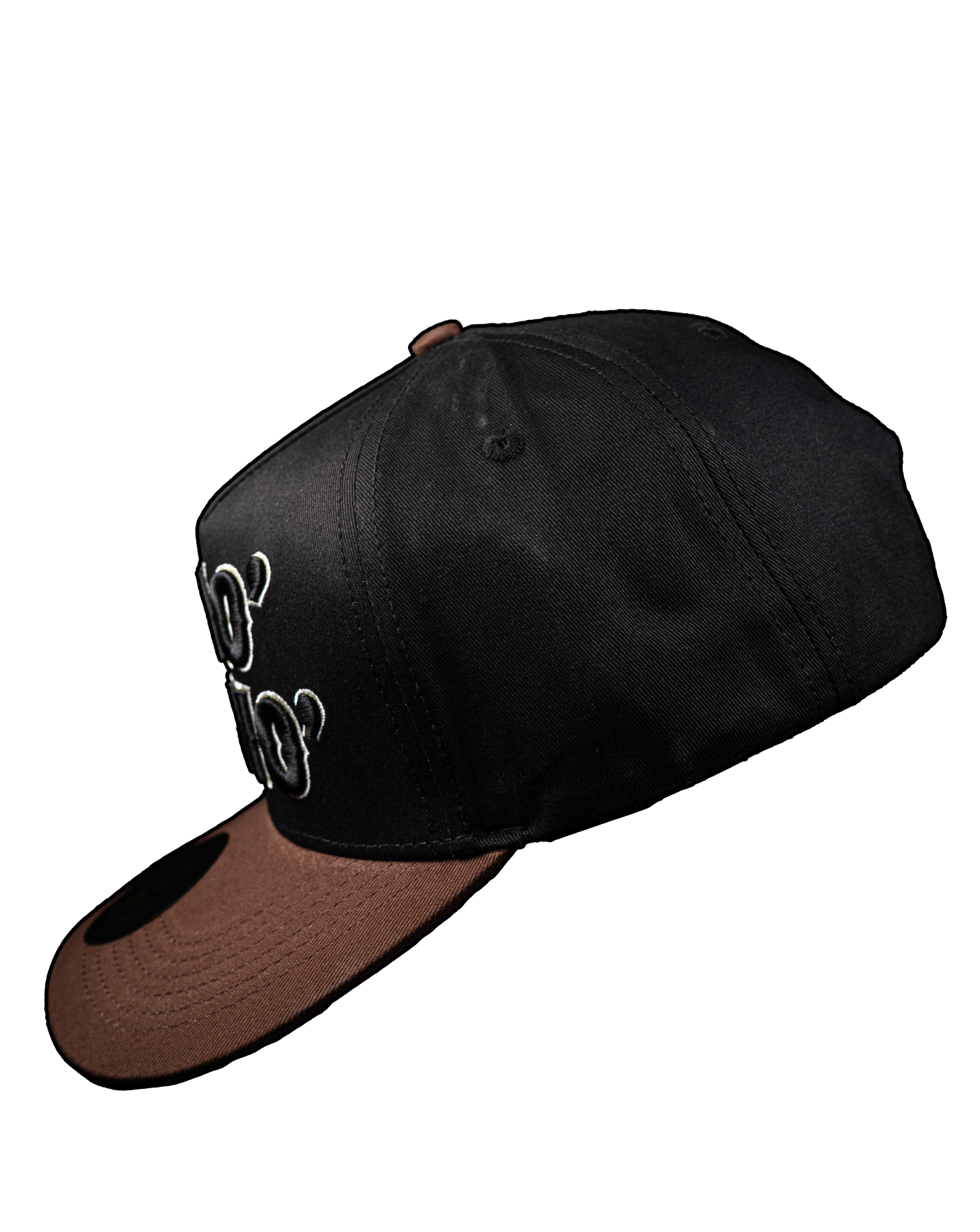 Black Mao' Meno' Outline Cap