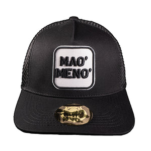 Mao Meno Square - Trucker Hat (Black)