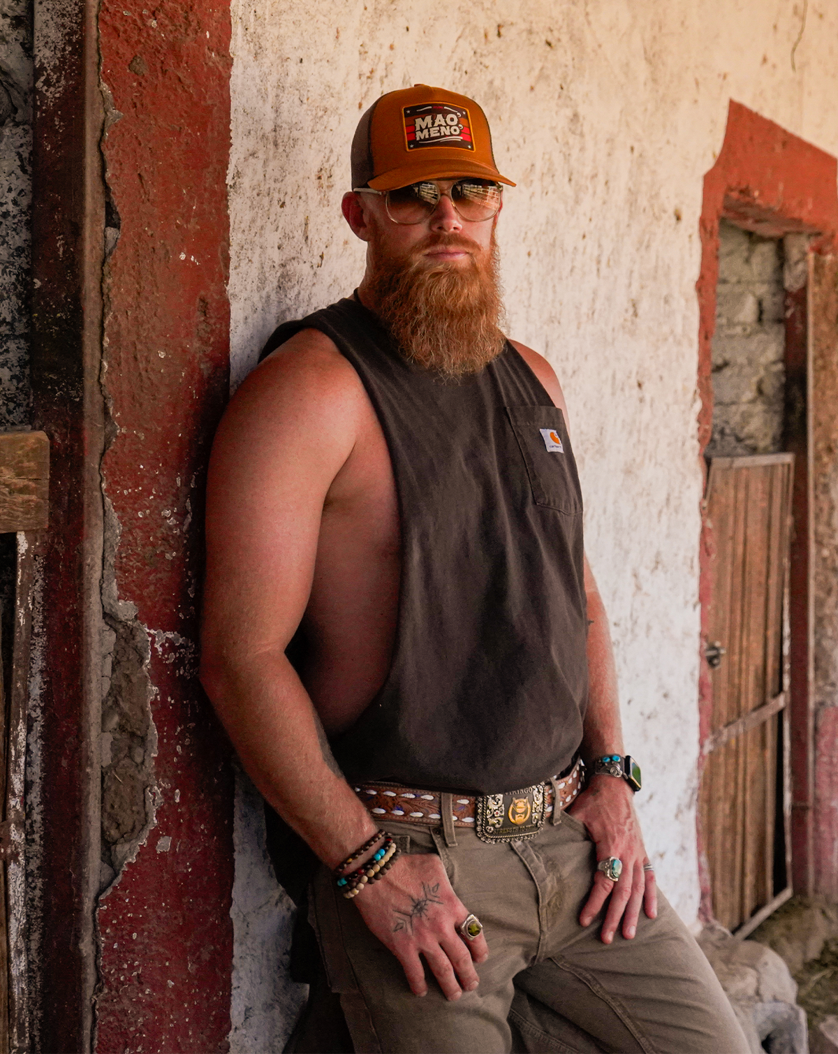 Mao Meno &quot;Western Wrangler&quot; Trucker Hat