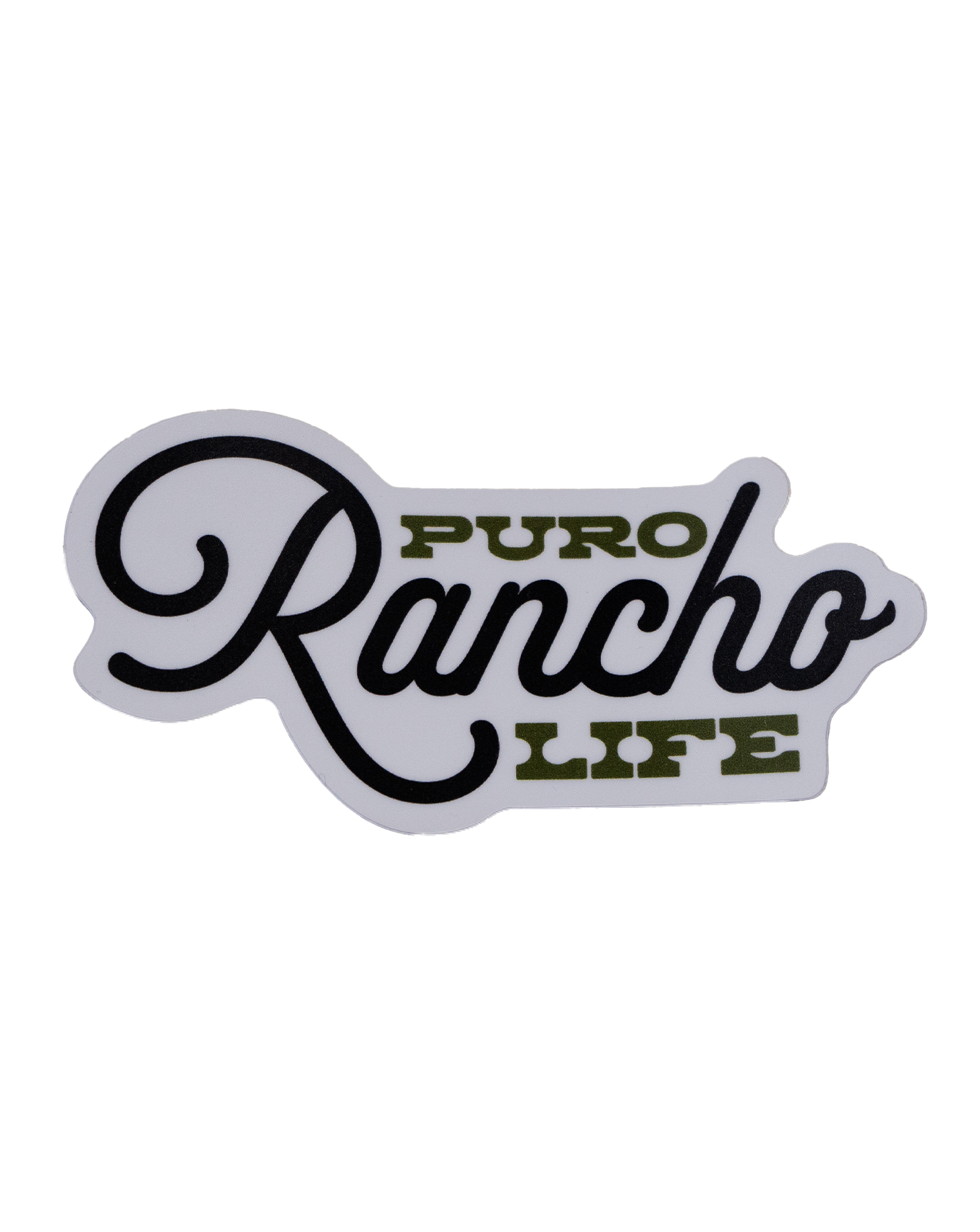 Puro Rancho Life Sticker