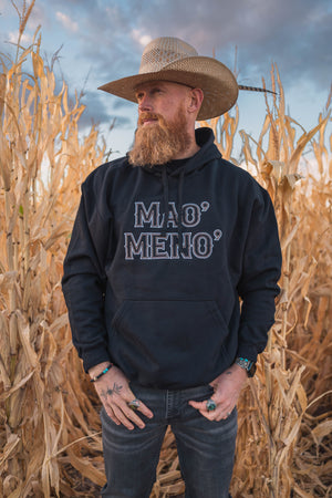 Mao' Meno' Outline Hoodie