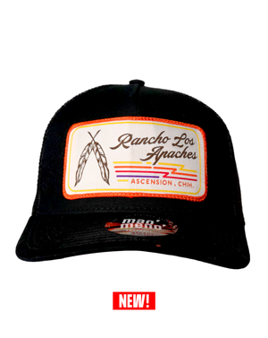 NEW! Rancho los Apaches Hat (Feathers)