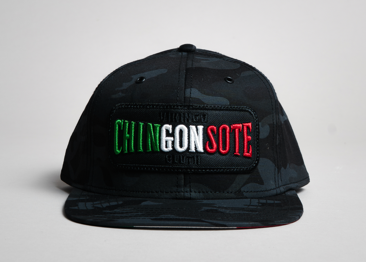 Chingonsote Mexican Flag Camo Cap