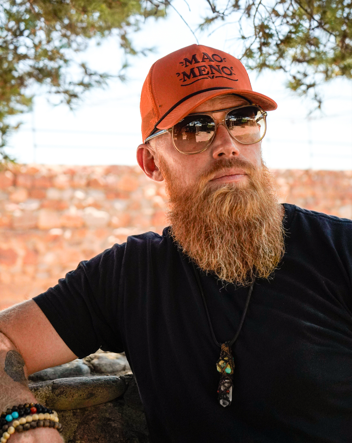 Mao Meno &quot;Copper Cowboy&quot; Trucker Hat