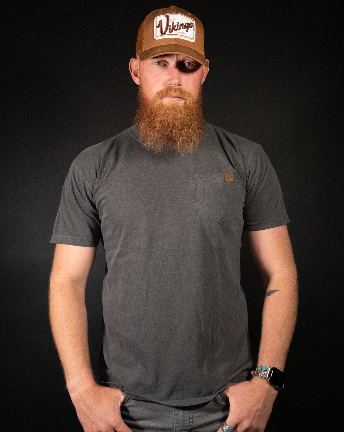 El Vikingo Pocket Tag T-Shirt