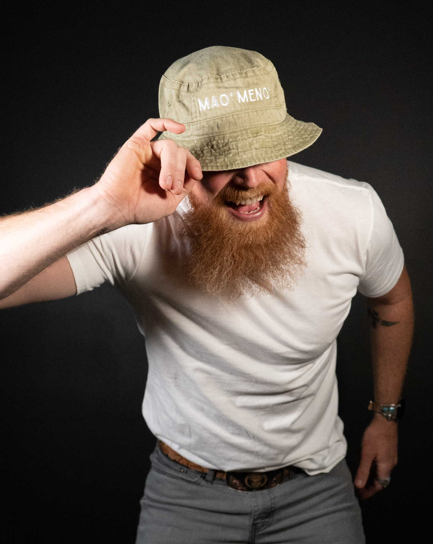 Mao' Meno' Bucket Hats